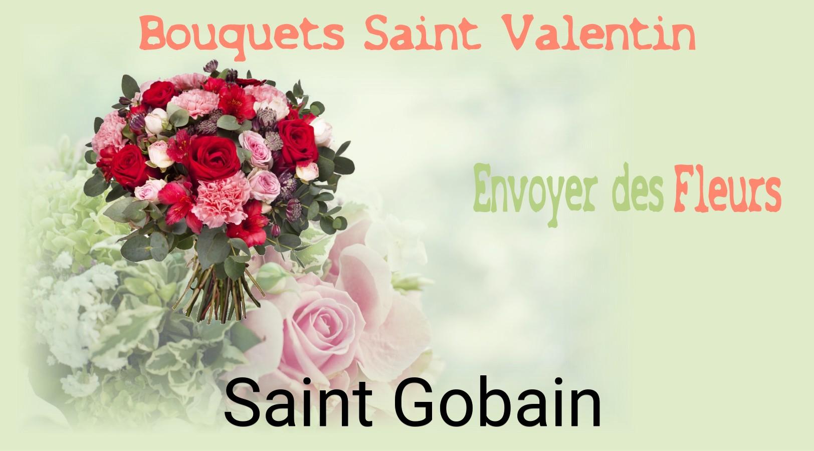 Roses de Saint-Valentin livrées à Saint-Gobain